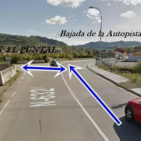 빌라 La Demaria Playa Puntal Asturias