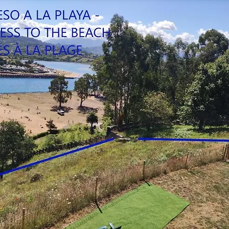 La Demaria Playa Puntal Asturias 빌라 *
