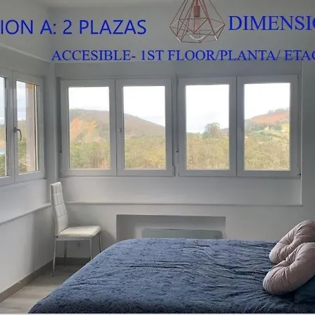 La Demaria Playa 1puntal Asturias וילה