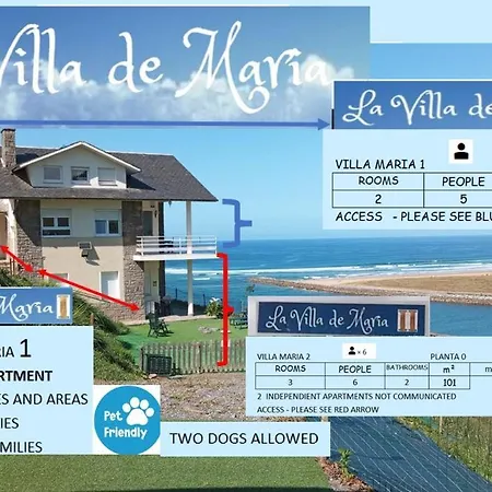 La Demaria Playa Puntal Asturias 비야비시오사