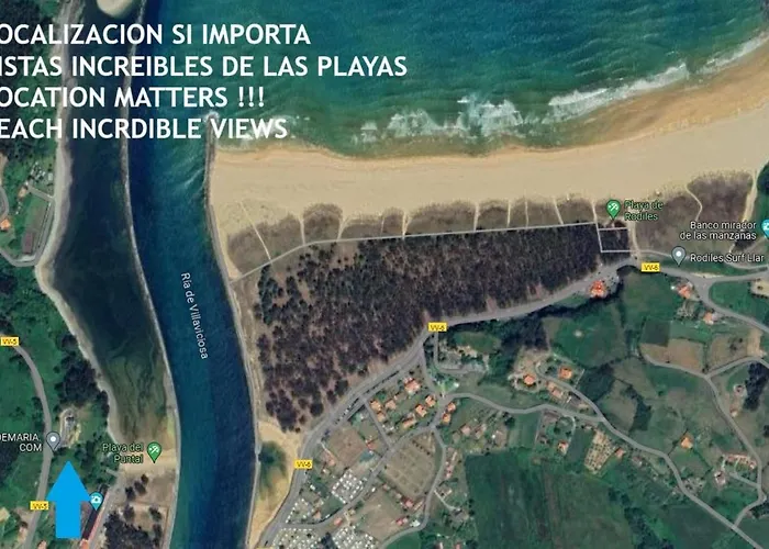 La Demaria Playa Puntal Asturias * Villaviciosa (Asturias)